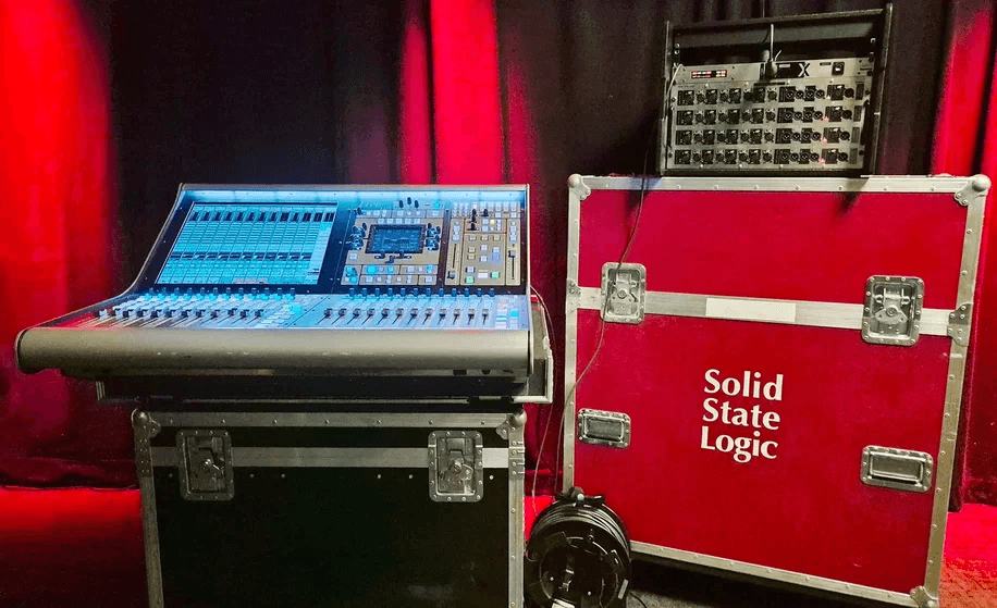 SSL Live L350 Plus with 26 faders