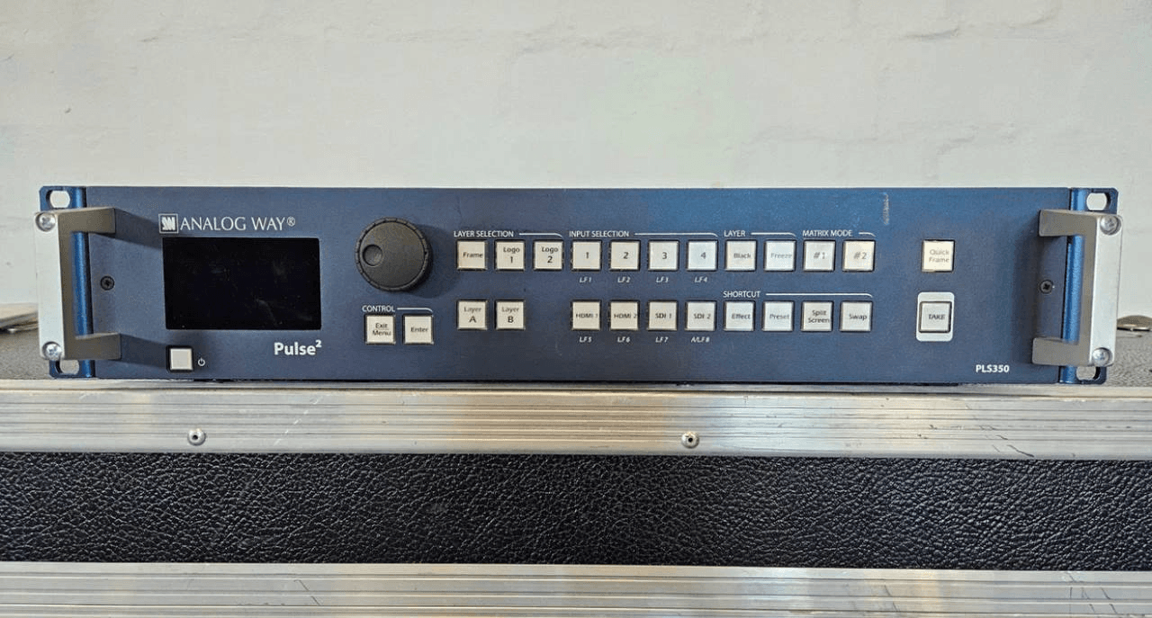Analog Way PLS350 Pulse² * Video Mixer 19"