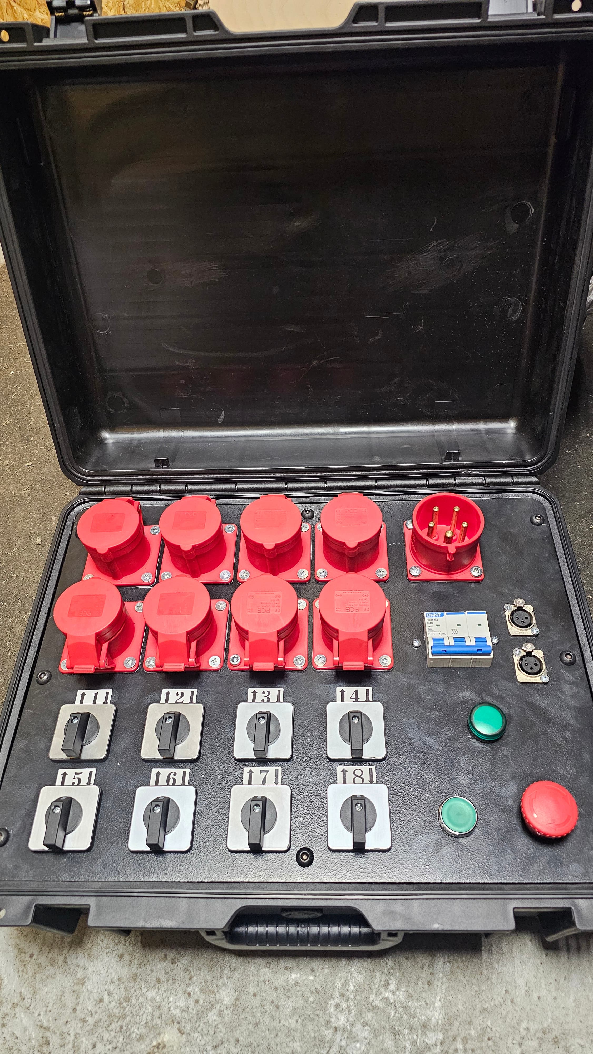 Пульт управления лебёдками