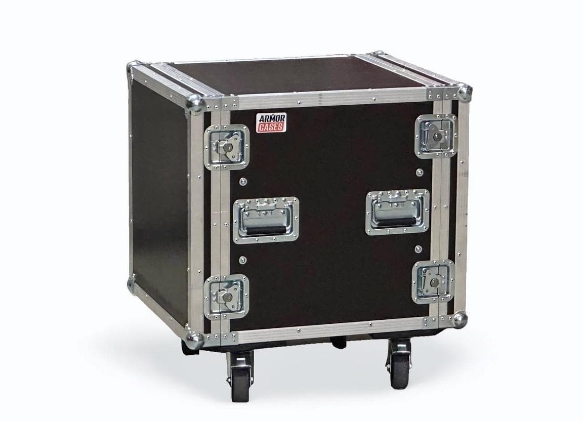 Кофр ARMORCASES 10U с антишоковой рамой