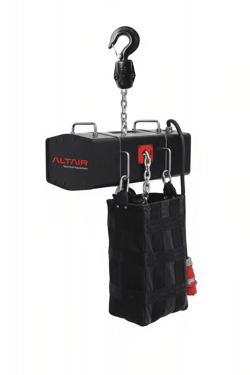 Сценическая лебедка, электрическая, грузоподъемность 500 кг