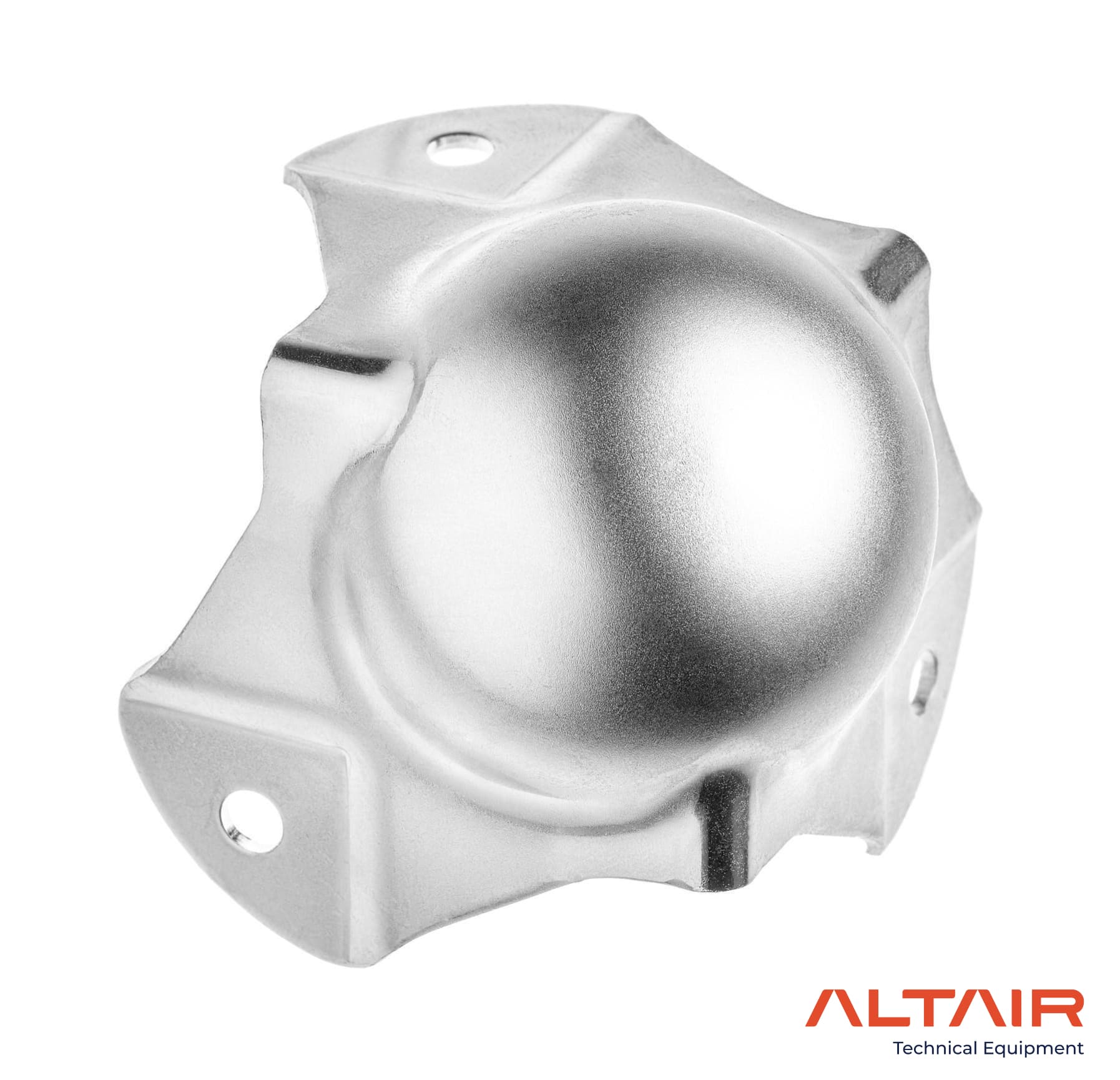 Уголок шаровый средний, с тремя ножками