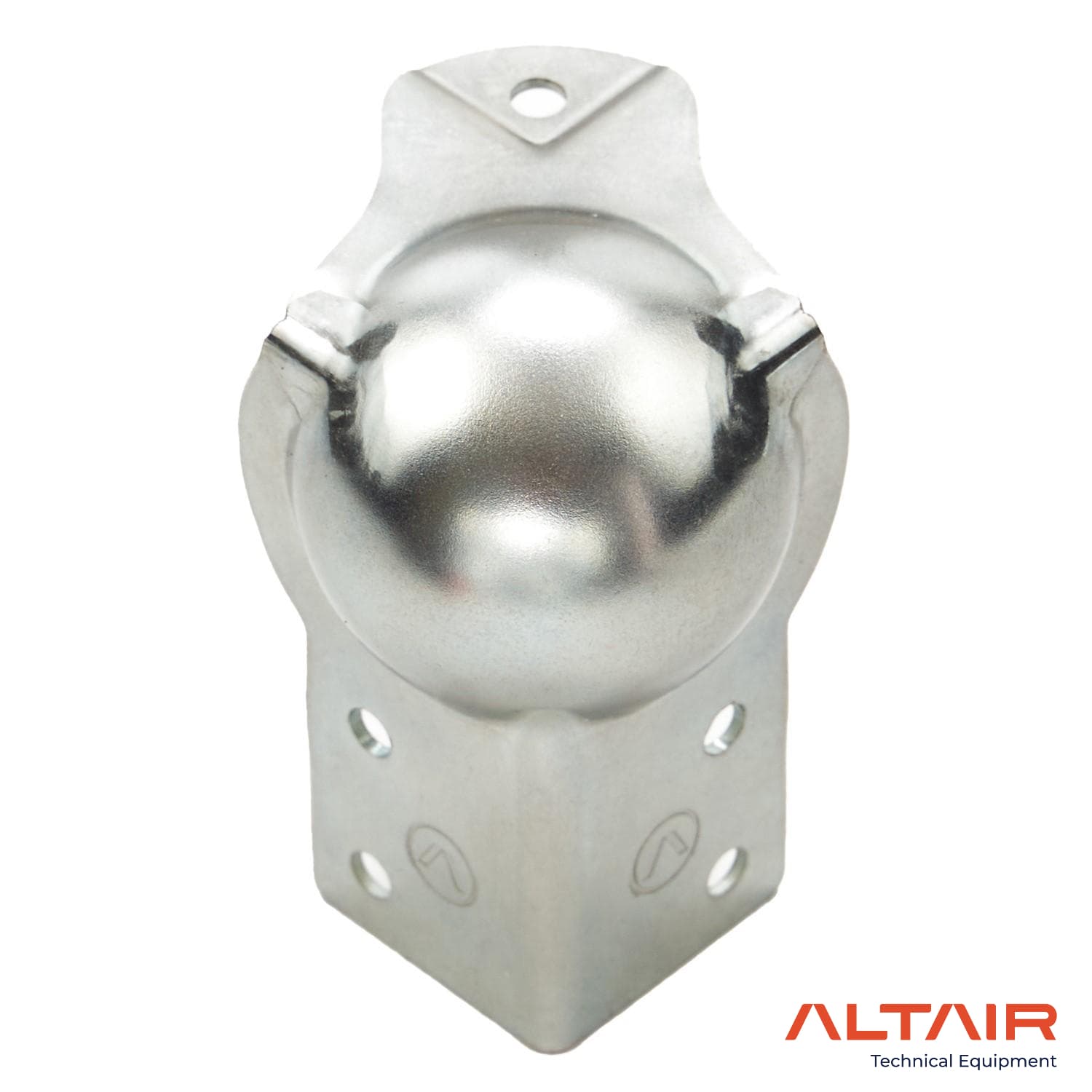 Уголок шаровый средний со стойкой, с выштамповкой под профиль